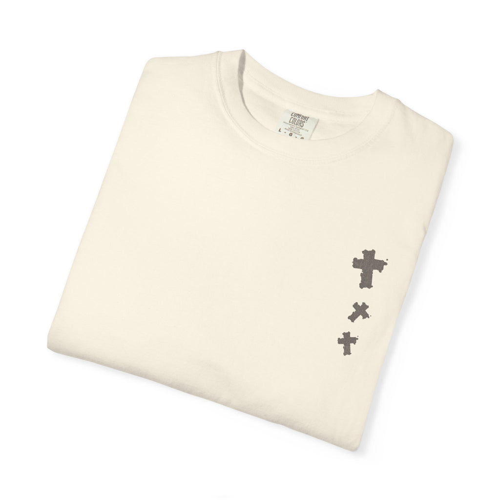 Faithful Citizens Apparel Co Men's T-shirt Worship the King Matthew 4:10 Ivory