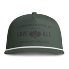 Faithful Citizens Apparel Co Unisex Performance Hat Love all Pickleball Illustration 1 Corinthians 16:14 Moss