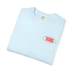 Faithful Citizens Apparel Co Men's T-shirt Lay Down Your Worry I got this Planet Illustration Matthew 11:28 Chambray