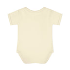 Faithful Citizens Apparel Co Unisex Kids Infant Bodysuit Born to be a Fisherman Fish illustration Matthew 4:1 Natural