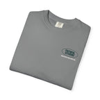 Faithful Citizens Apparel Co Women's T-shirt Do Not Fear God is with you everyday Varsity style illustration Isaiah 41:10 Grey