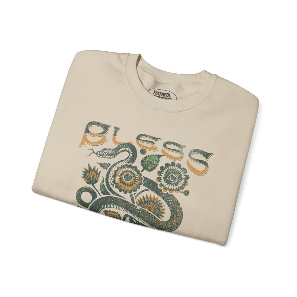 Bless Your Enemies | Romans 12:14 | Vintage Christian Sweatshirt