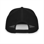 Faithful Citizens Apparel Co Unisex Cotton Trucker Hat Alpha and Omega Chi Rho Symbol Revelation 22:13 Black