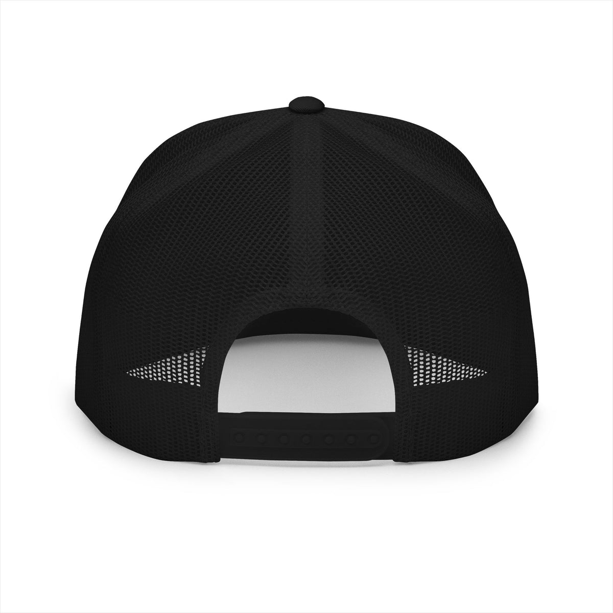 Faithful Citizens Apparel Co Unisex Cotton Trucker Hat Alpha and Omega Chi Rho Symbol Revelation 22:13 Black