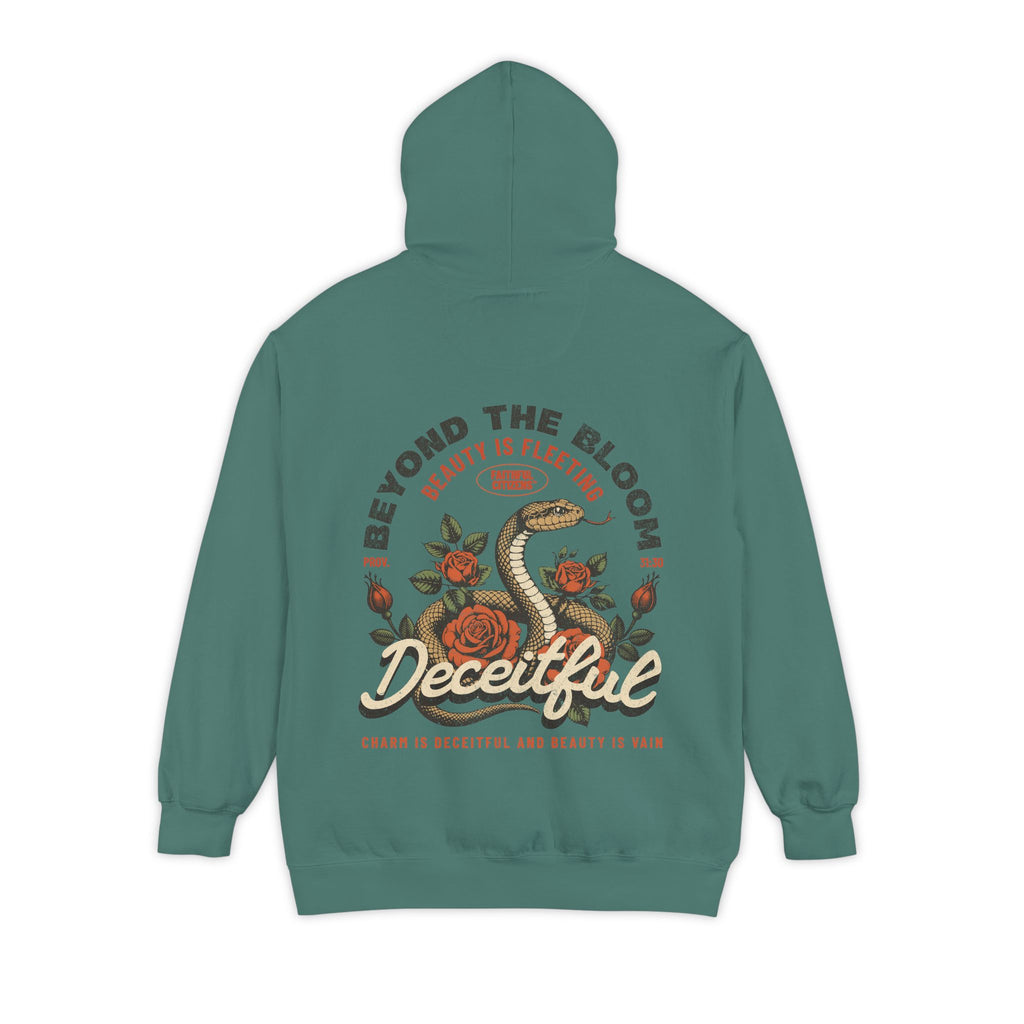 Beyond The Bloom | Proverbs 31:30 | Christian Premium Heavyweight Hoodie