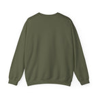 Faithful Citizens Apparel Co Women's Sweatshirt Love all Pickleball Illustration 1 Corinthians 16:14 Military Green