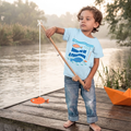Born to Be a Fisherman | Matthew 4:19 | Kids Graphic Tee