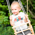 Faithful Citizens Apparel Co Unisex Kids Toddler Graphic Tee "I'm the apple of his eye" Apple illustration Psalm 17:8 White