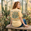 Faithful Citizens Apparel Co Women's T-shirt Bless your enemies extend grace Snake illustration Romans 12:14 Butter
