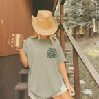 Faithful Citizens Apparel Co Women's T-shirt Bless your enemies extend grace Snake illustration Romans 12:14 Bay