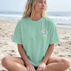 Faithful Citizens Apparel Co Women's T-shirt Divine Peace surpasses all understanding Tropical illustration Philippians 4:7 Island Reef