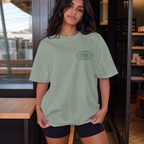 Faithful Citizens Apparel Co Women's T-shirt Jesus is my Flex Cross inspired illustration Jeremiah 9:24 Bay