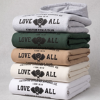 Faithful Citizens Apparel Men's Hoodie “Love All” lettering and Pickleball illustration