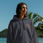 Faithful Citizens Apparel Co Men's Hoodie Salt and Light of the earth Wave illustration Matthew 5:13-16 Denim