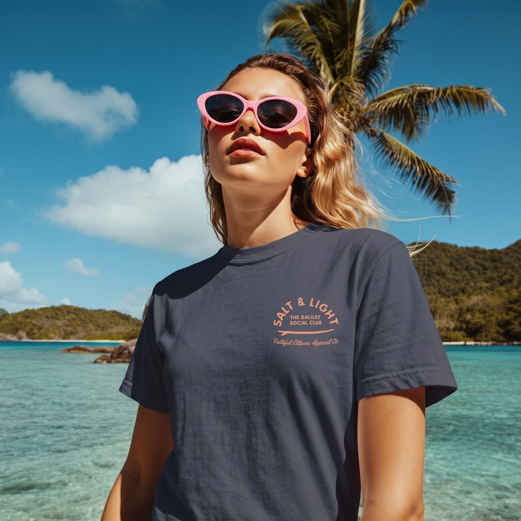 Salt & Light | Matthew 5:13-16 | Christian Retro Graphic Tee