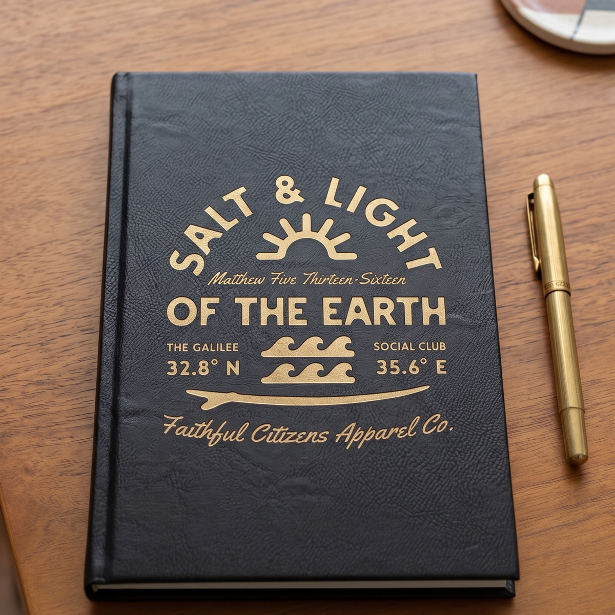 Salt & Light of the Earth | Matthew 5:13-16 | Vegan Leather Journal