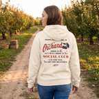 Faithful Citizens Apparel Co Woman's Hoodie The Orchard Social Club Cherry Illustration John 15:5 Ivory
