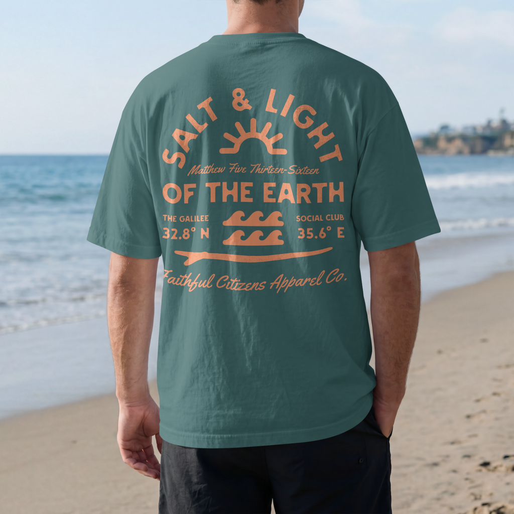 Salt & Light | Matthew 5:13-16 | Retro Graphic Tee – Faithful Citizens ...