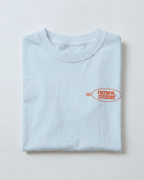 Faithful Citizens Apparel Co Men's T-shirt The Temple Club 1 Corinthians 6:19-20 Gym Illustration Chambray