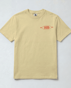 Faithful Citizens Apparel Co Men's T-shirt The Temple Club 1 Corinthians 6:19-20 Gym Illustration Butter