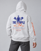 Faithful Citizens Apparel Co. Christian Faith Apparel Men's Hoodie The Temple Club Lift with purpose ash grey
