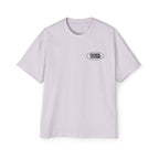 Faithful Citizens Apparel Co Men's T-shirt featuring a large cross and “Yeshua” lettering Matthew 1:21 Orchid