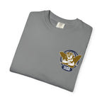 Faithful Citizens Apparel Co Men's T-shirt Citizens of heaven featuring a globe and wings graphic Philippians 3:20 Grey