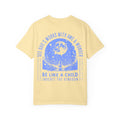 Faithful Citizens Apparel Women Co T-shirt Childlike Wonder Inherit the kingdom Planet illustration Luke 18:17 Banana