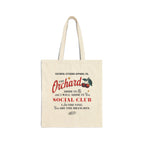 Faithful Citizens Apparel Co Gifts The Orchard Social Club Cherry Illustration Cotton Canvas Tote Bag John 15:5 Natural