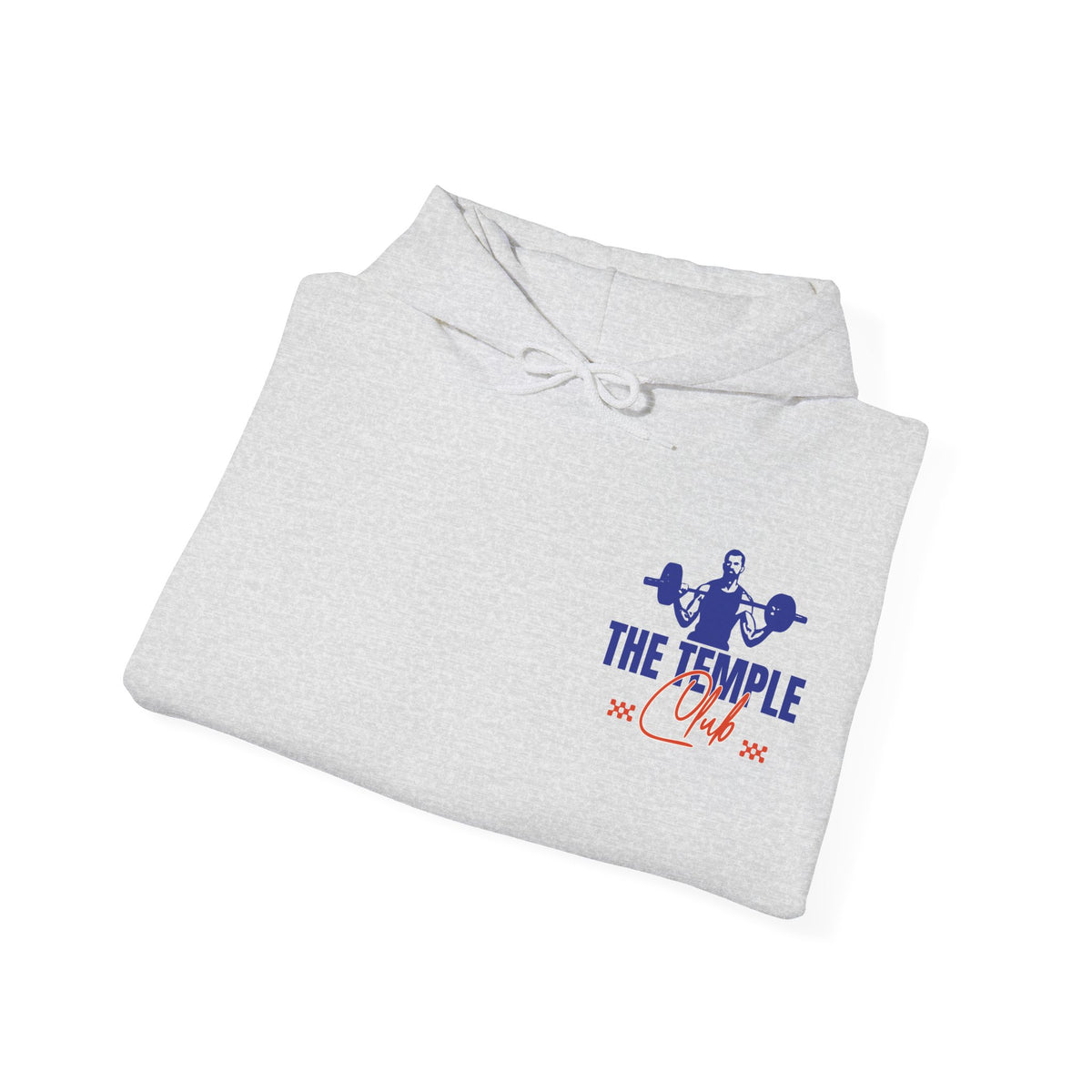 Faithful Citizens Apparel Co. Christian Faith Apparel Men's Hoodie The Temple Club Lift with purpose ash grey