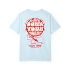 Faithful Citizens Apparel Co Men's T-shirt Lay Down Your Worry I got this Planet Illustration Matthew 11:28 Chambray