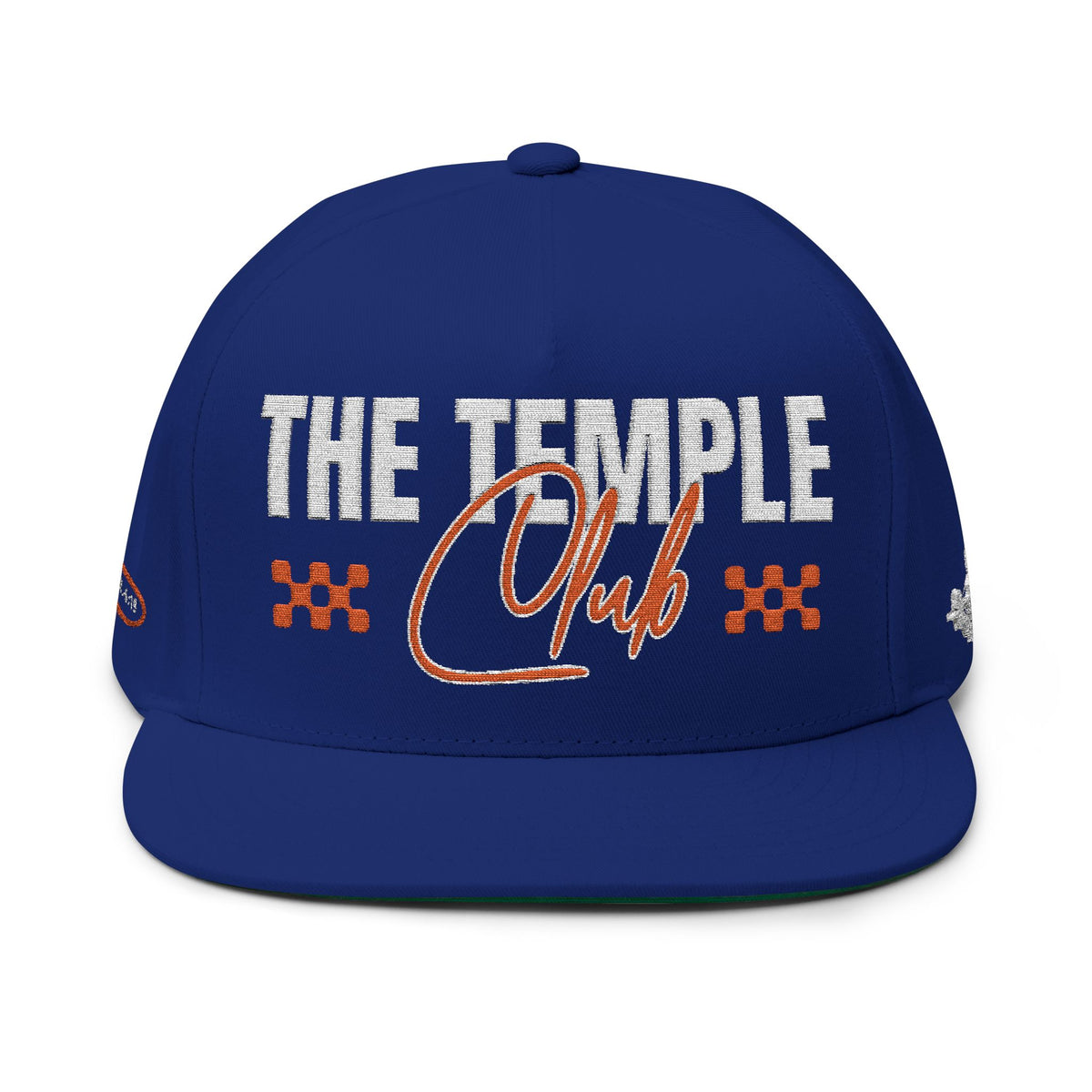 Faithful Citizens Apparel Co Unisex Retro Flat Bill Snapback Cap Hat The Temple Club 1 Corinthians 6:19 Royal