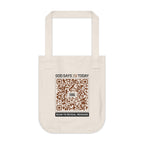 Faithful Citizens Apparel Co Unisex Tote Bag God says 2U today QR code Digital Ministry Natural