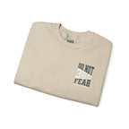 Faithful Citizens Apparel Co Women's Sweatshirt Varsity and “Do not Fear” lettering Isaiah 41:10 Sand