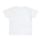 Faithful Citizens Apparel Co Unisex Kids Toddler Graphic Tee "I'm the apple of his eye" Apple illustration Psalm 17:8 White