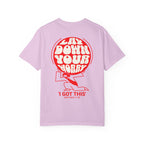 Faithful Citizens Apparel Co Men's T-shirt Lay Down Your Worry I got this Planet Illustration Matthew 11:28 Orchid
