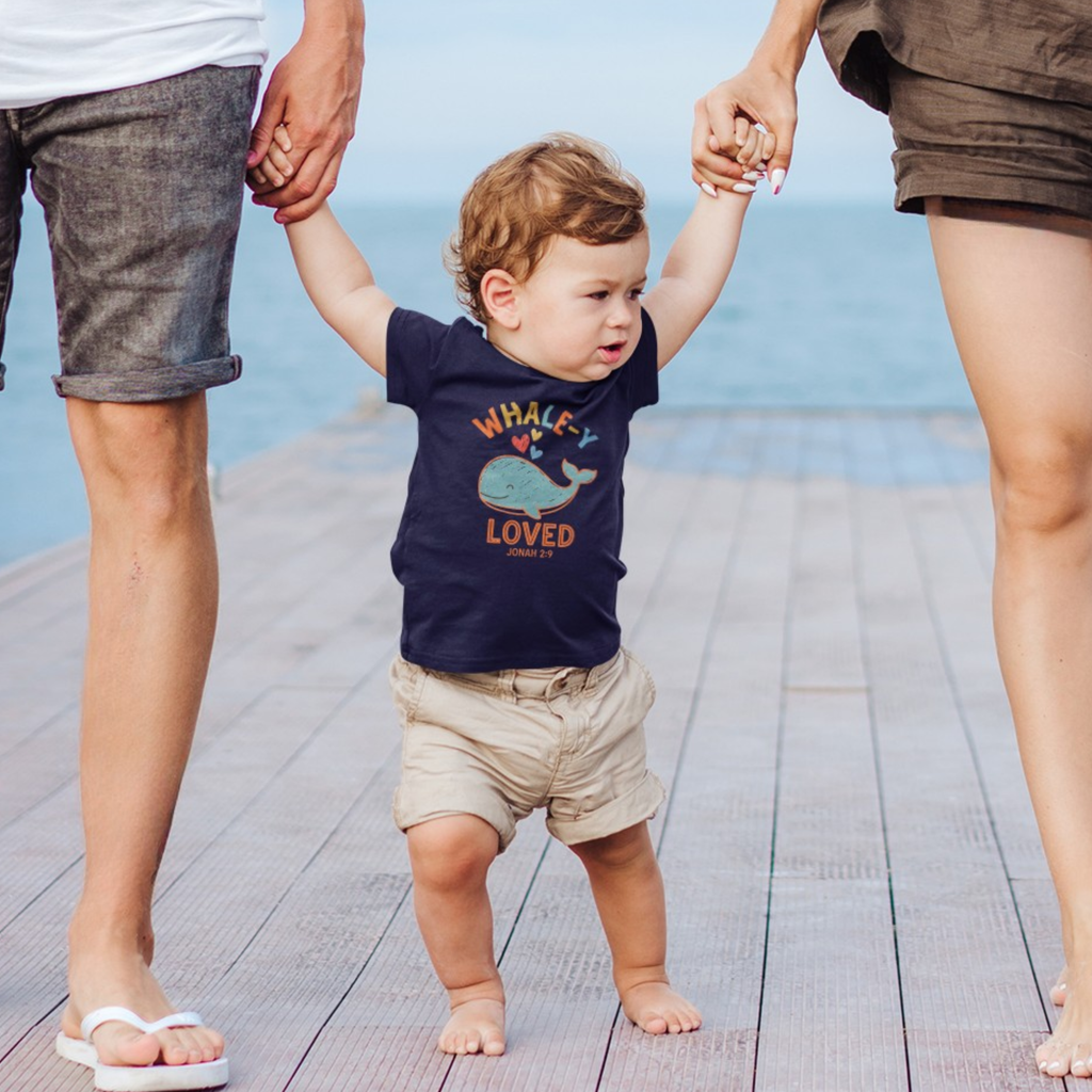 "Whaley Loved" | Johan 2:9 | Toddler Graphic Tee