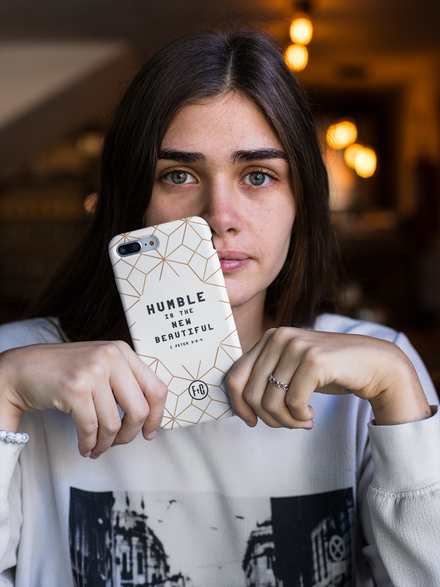 Faithful Citizens Phone cover Humble is the New Beautiful