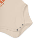 Faithful Citizens Apparel Co Kids Organic Cotton Baby Onesie "Whaley Loved" Whale illustration Jonah 2:9 Organic Natural