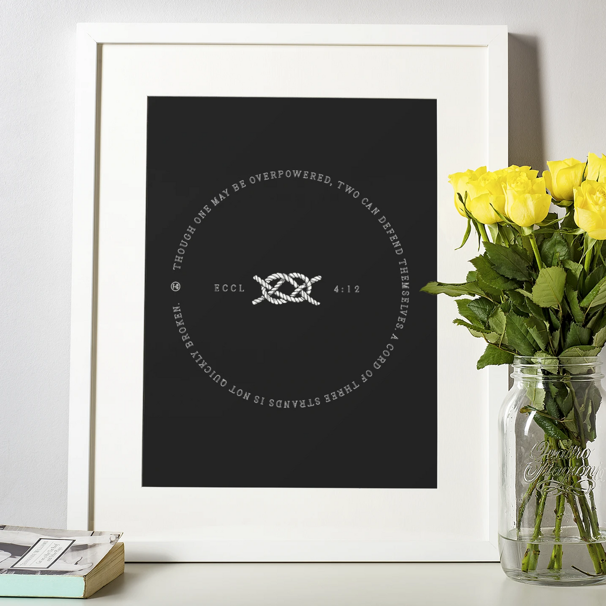The Cord of Three Strands | Ecclesiastes 4:12 | Photo paper print