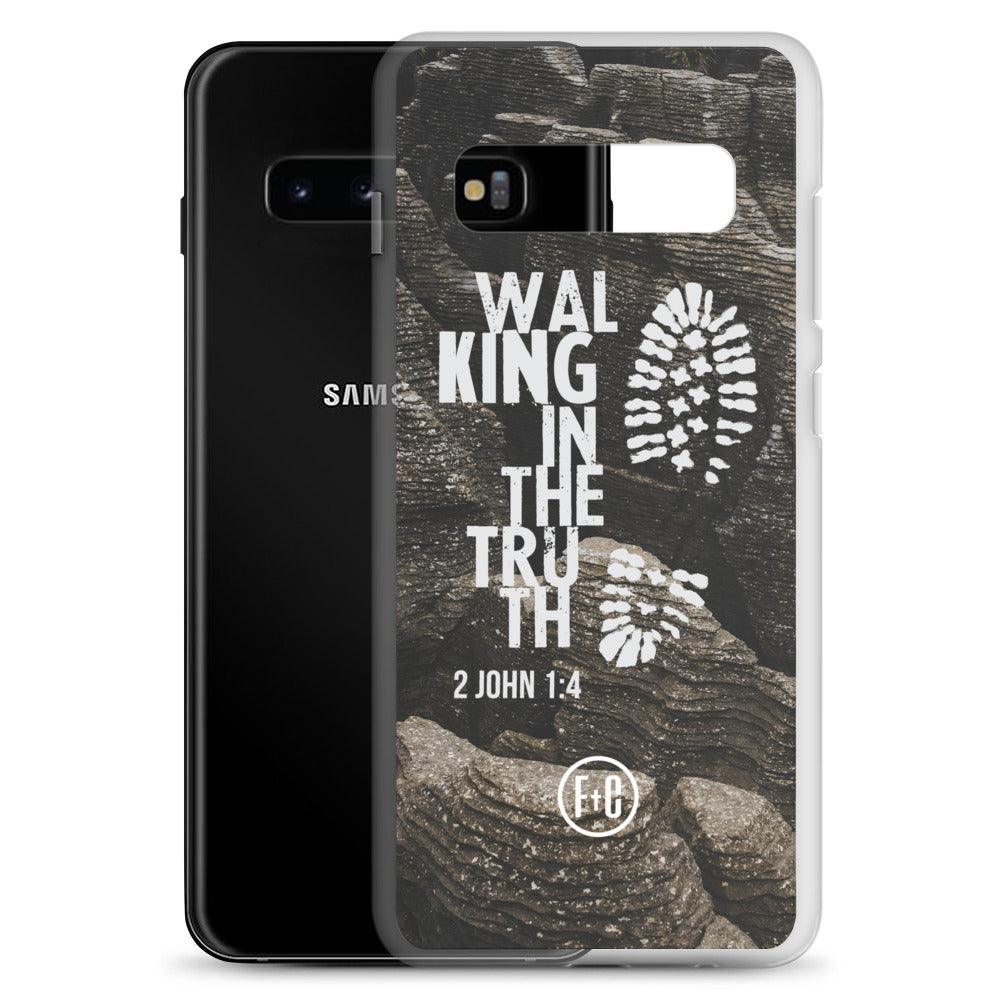 Walking in the Truth | 2 John 1:4 | Mens Samsung Case